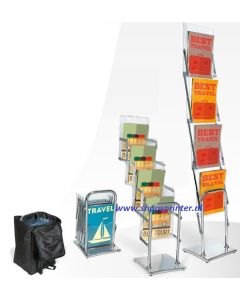 Inschuifbare folder display