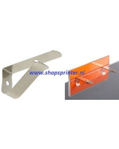 Schapclips voor hout of glas legbord