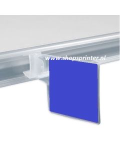 Clip en vlag voor prijsrail