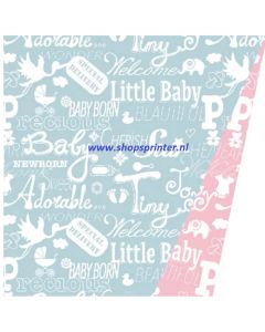 Cadeaupapier Baby B500 mm L175 mtr