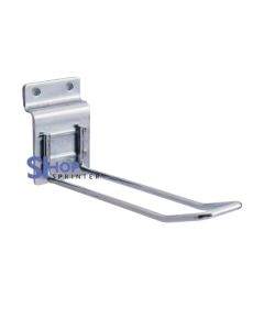 Lamelhaak dubbel onderaan geplaatst