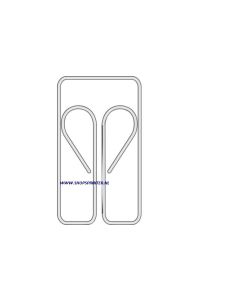 Paperclips uilvormig