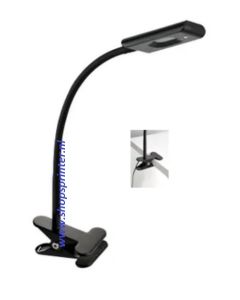 Pendelspot zwart LED met klem 230V 4W 40cm