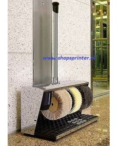 Schoenpoets machine in Chroom